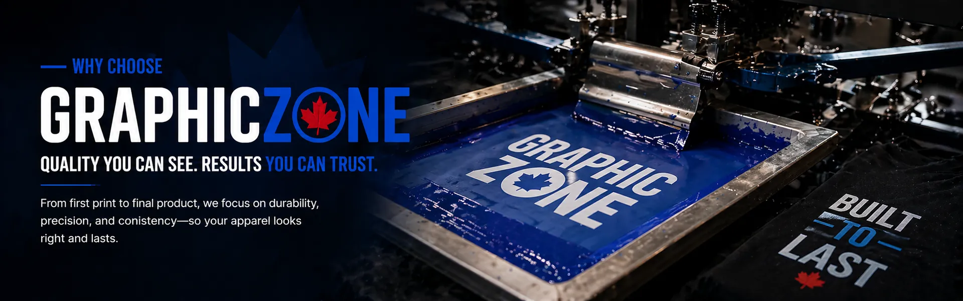 Why choose Graphic Zone – quality you can see, results you can trust